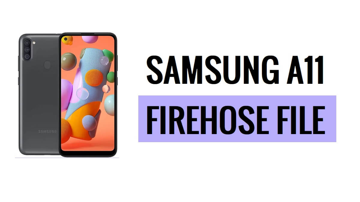 Download gratuito del file caricatore Firehose per Samsung A11 SM-A115M Bit4