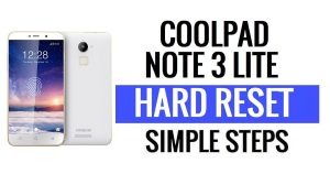 Coolpad Note 3 Lite Hard Reset & Factory Reset – How To?