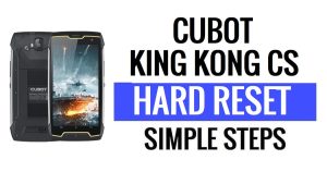 How To Cubot King Kong CS Hard Reset & Factory Reset?