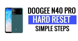 Wie führt man beim Doogee N40 Pro einen Hard-Reset und einen Werksreset durch?