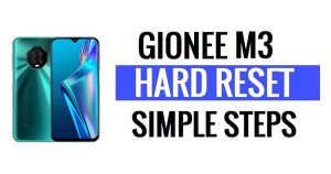 Cara Gionee M3 Hard dan Factory Reset (Menghapus semua Data)