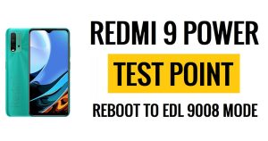 Redmi 9 Power EDL 포인트(테스트 포인트) EDL 모드 9008로 재부팅