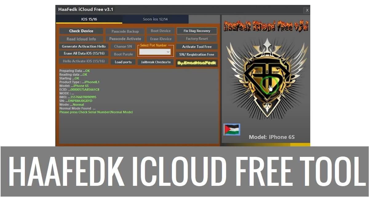 HaaFedk iCloud Free Tool V3.2 Download [Latest Version] Update