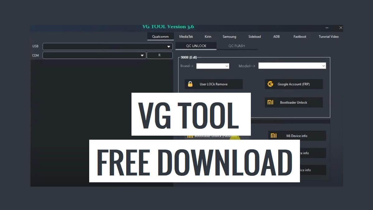 Download VG Tool V3.6 [Nieuwste versie-installatie] Gratis