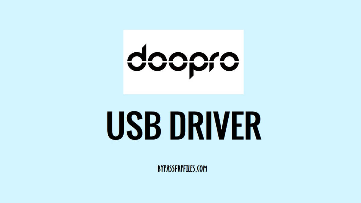 Download Doopro USB Driver for Windows [Latest]