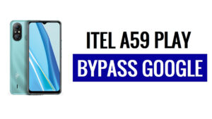 iTel A59 Play Supprimer la vérification Google FRP (sans PC)
