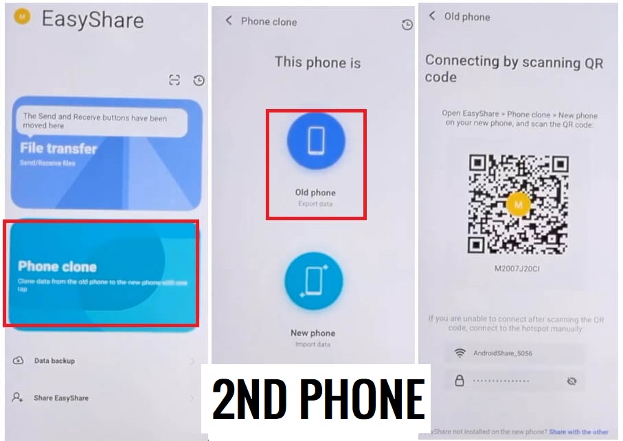 Connect phone to Vivo T2 Pro FRP Bypass Android 13