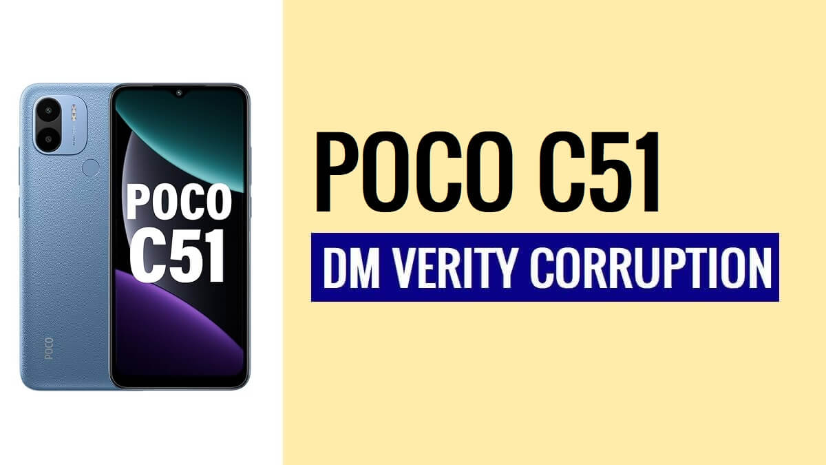 51 में Xiaomi Poco C2024 DM VERITY भ्रष्टाचार को कैसे ठीक करें