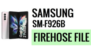 Samsung Z Fold 3 5G SM-F926B 프로그래머 Firehose 로더 다운로드 [무료]