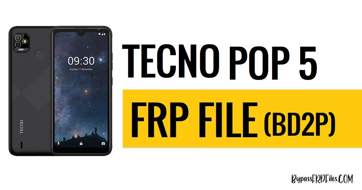 Download Tecno Pop 5 BD2P FRP-bestand (SPD PAC) [gratis]