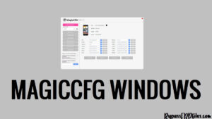 MagicCFG Windows Download V1.2 [Purple Mode for iPhone]