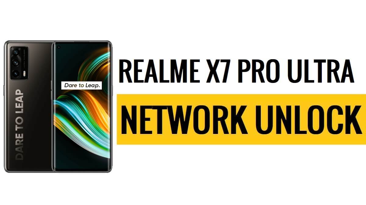 Realme X7 Pro Ultra RMX3115 Network Unlock File