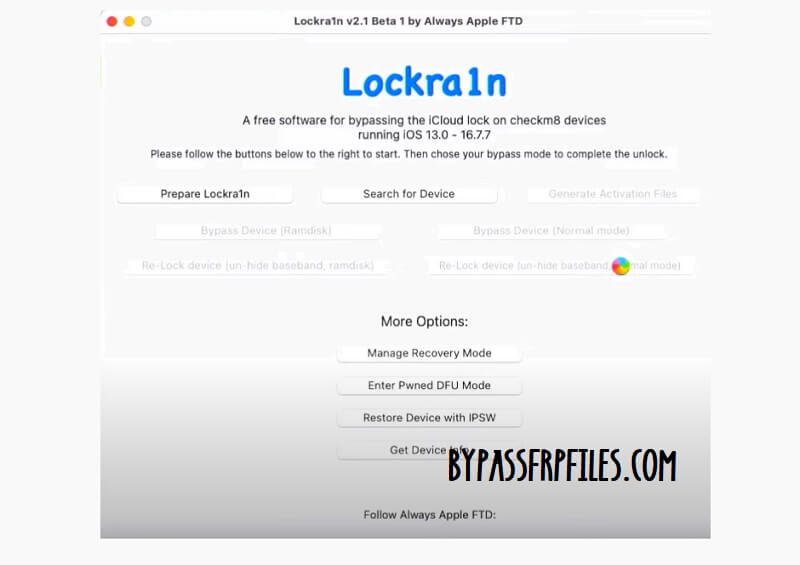 Lockra1n V2.1 Download – latest version for MAC