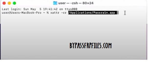 Install Passra1n