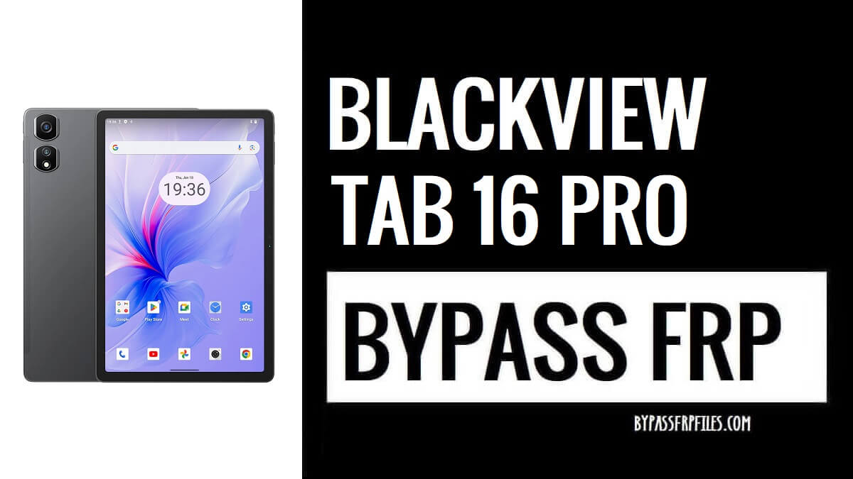 How to Blackview Tab 16 Pro Bypass FRP Google Lock [Android 14]