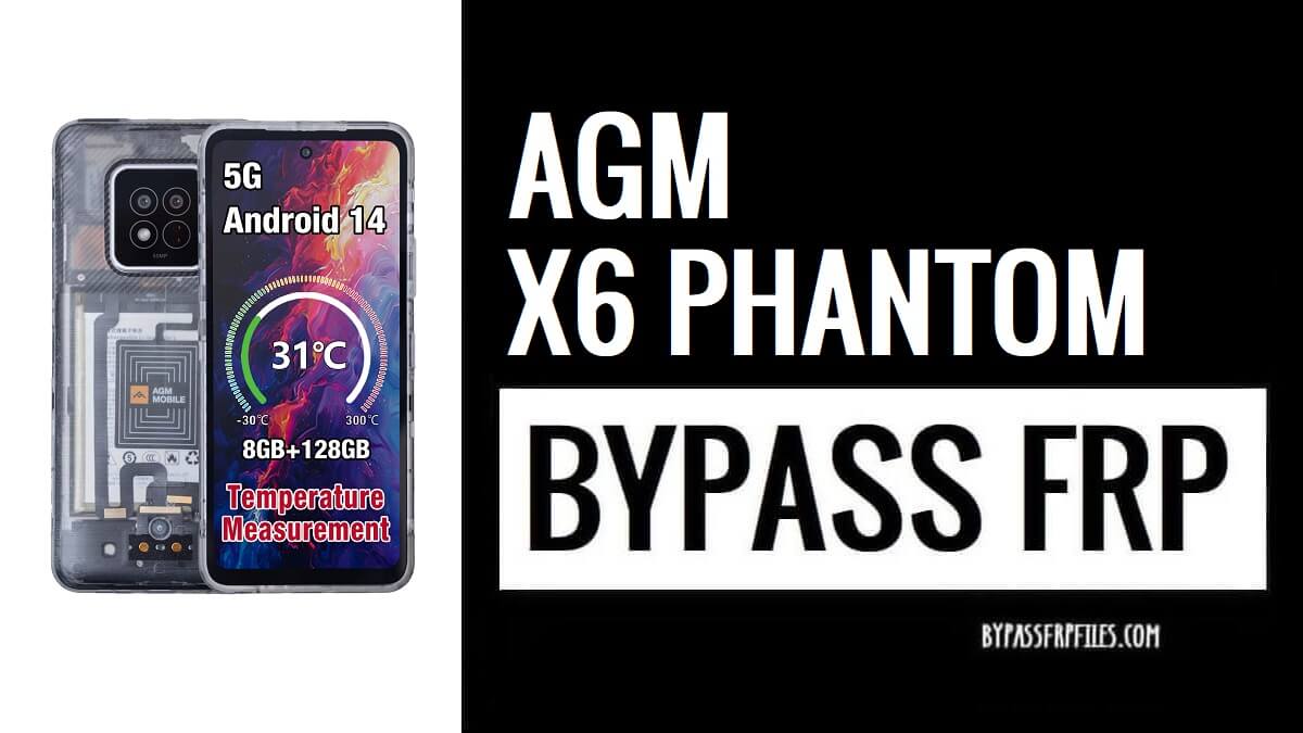 How to Bypass Google FRP Account Verification Lock on AGM X6 Phantom