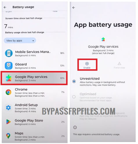 Enable Google Play Services to Kyocera Android 14 version Bypass FRP Google Verification Lock Kyocera Digno