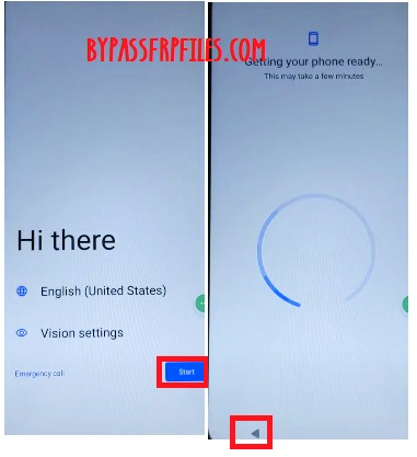 Setup Sharp Basio Android 14 version to complete Bypass FRP Google Verification Lock