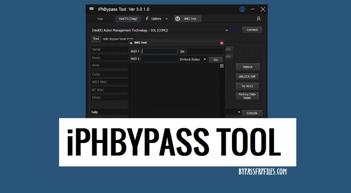 Download iPhBypass Tool v3.0.1.0 Latest Version Free
