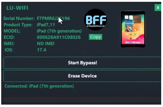 Run LU-WiFi Windows Tool