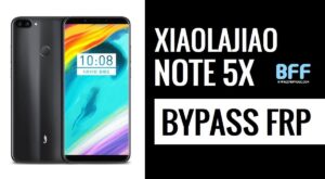 How to Bypass Xiaolajiao Note 5x Google FRP Lock - Android 8.1.1