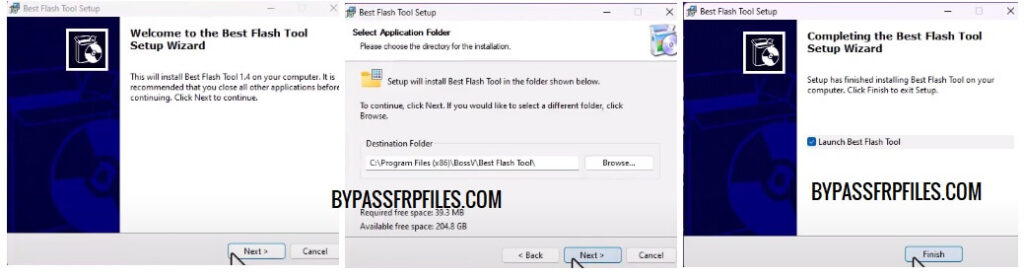 Install Best Flash Tool BFT by BossV (Miracle Team)