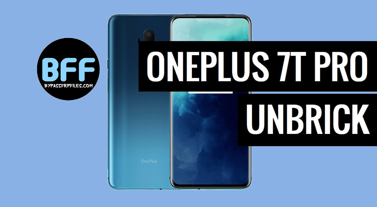 How to Unbrick OnePlus 7T Pro (Europe 10.0.5 Dead Boot Repair) – Full Guide