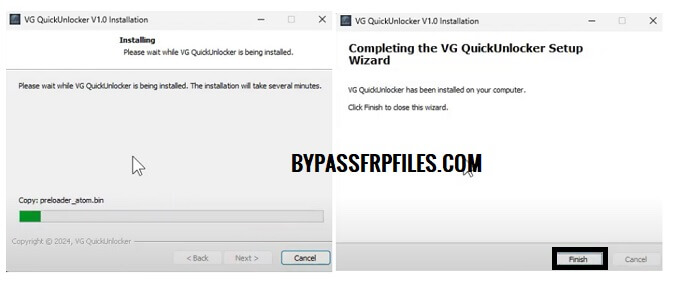 Install VG Quick Unlocker V1.0 Free Tool for MTK, Qualcomm