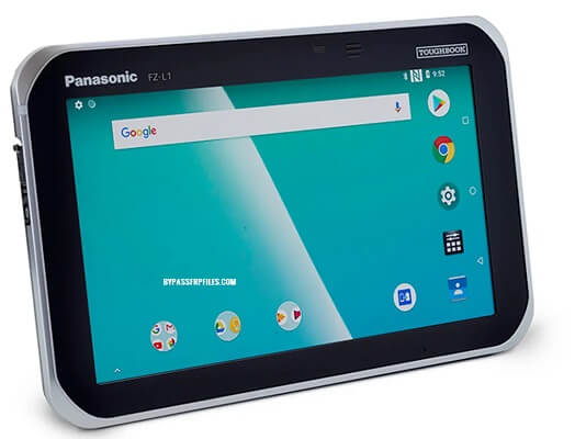 Panasonic Toughbook FZ-L1 Delete Google FRP Verification Lock