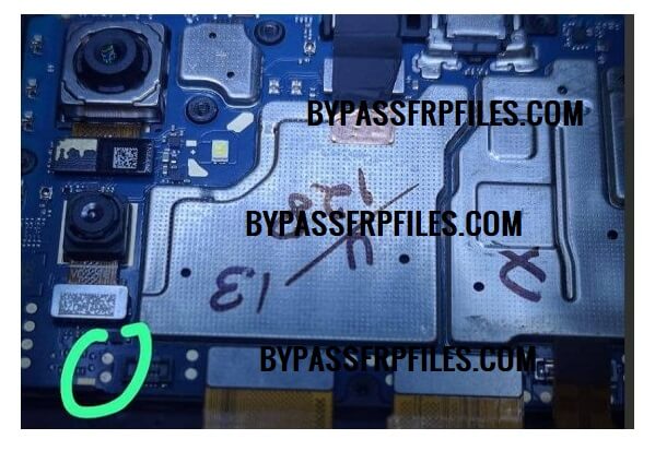 Samsung A06 SM-A065F Test Point & ISP pinout