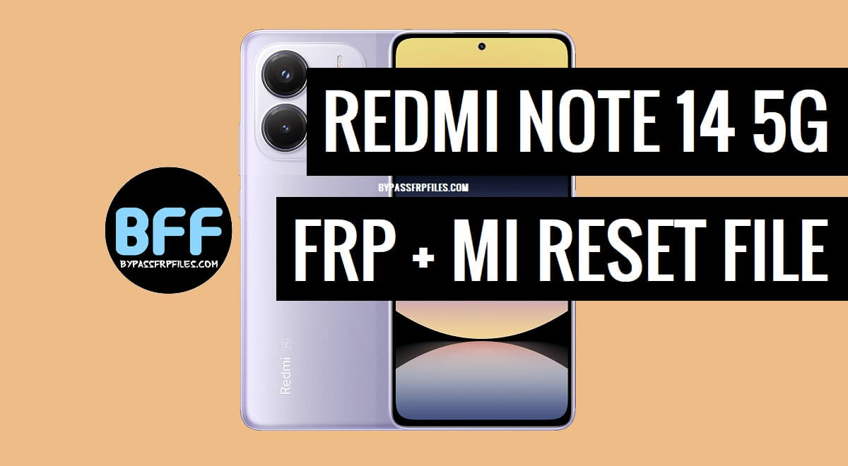 Redmi Note 14 5G (beryl) Mi Account FRP File Free Download