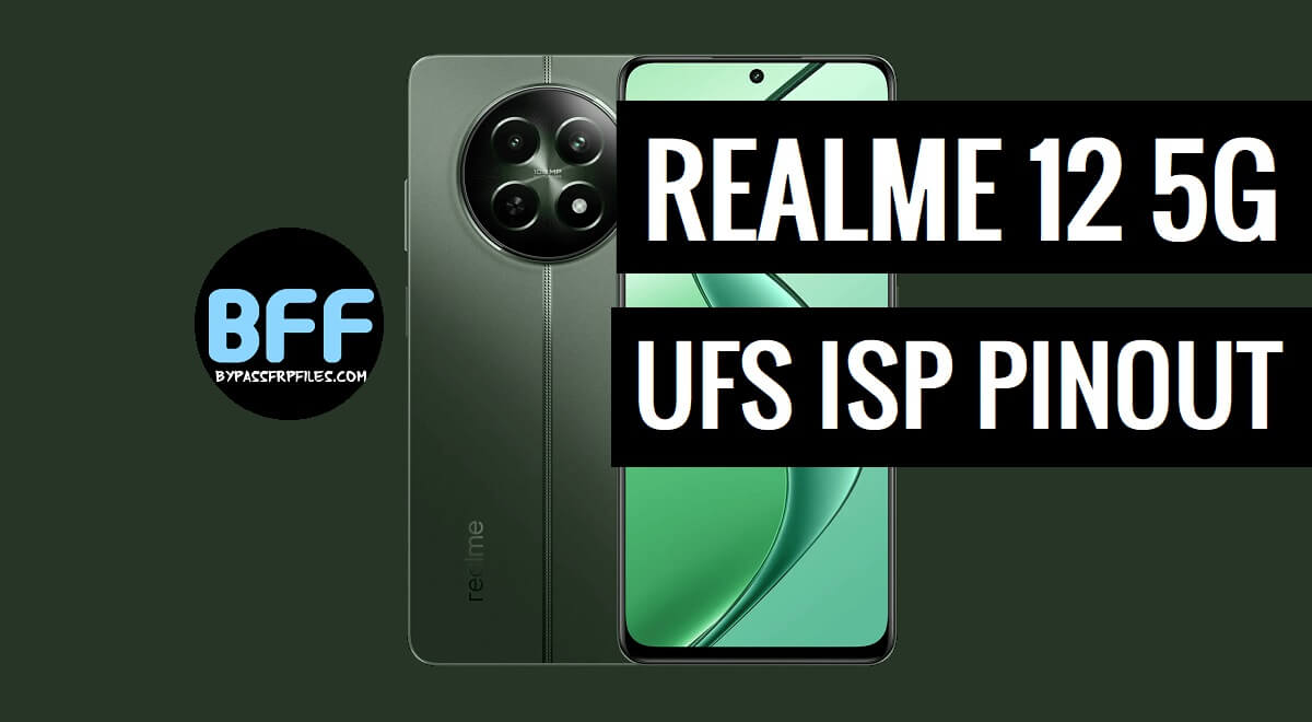 Realme 12 5G UFS ISP PinOUT | Test Point