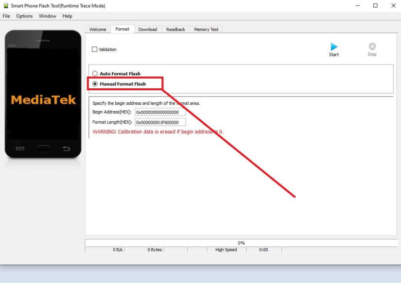 Tap Manual Format Flash to Motorola Moto FRP File Download Latest Free (Bypass Google Lock)
