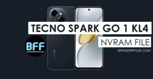 Tecno Spark Go 1 KL4 NVRAM File Backup Free Download
