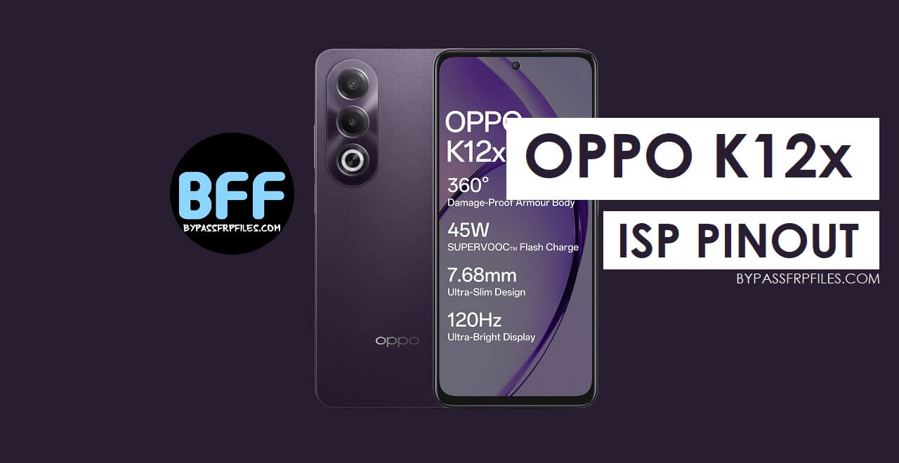 Oppo K12x UFS ISP Pinout | Test Point