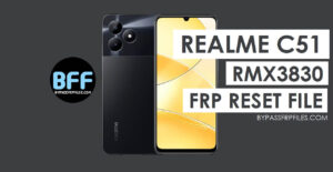 Realme C51 RMX3830 FRP File Free Download