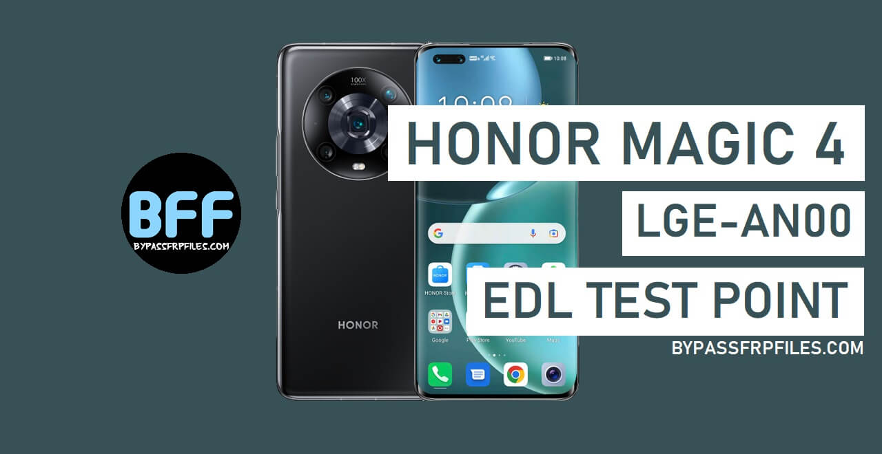 Honor Magic 4 LGE-AN00 Test Point - Reboot to EDL Mode