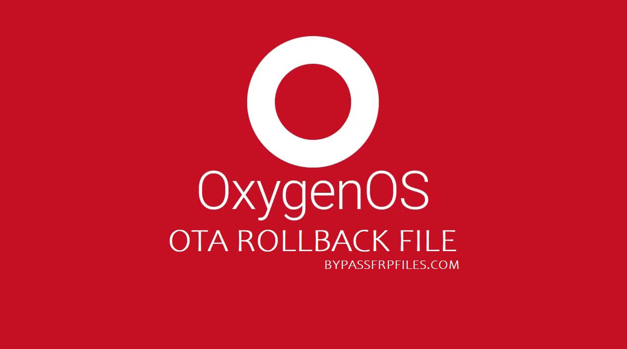 OnePlus OTA Rollback File (2025) Free Download