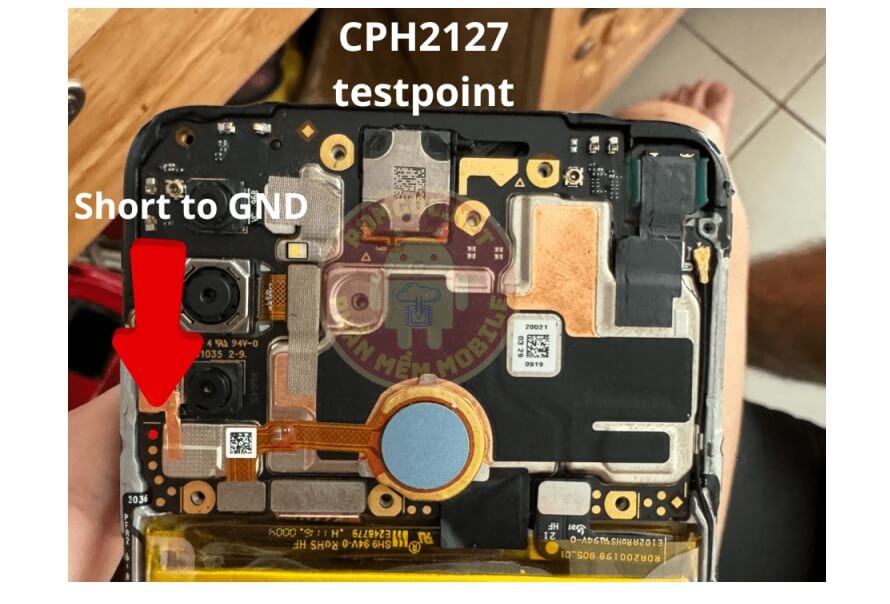 Oppo A53 CPH2127 EDL Test Point | Reboot to EDL Mode 9008