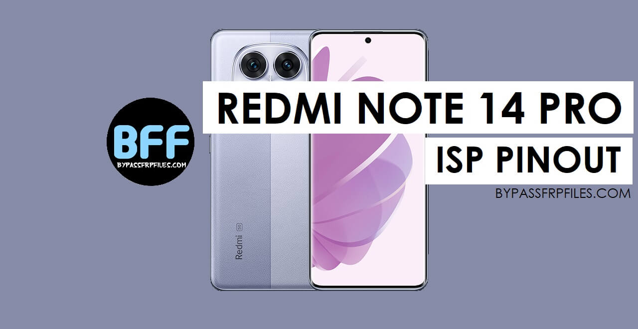 Redmi Note 14 Pro ISP Pinout (UFS Chip)