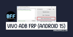 Vivo ADB FRP (Fix Play Store Not & Google Sign in Not Work)