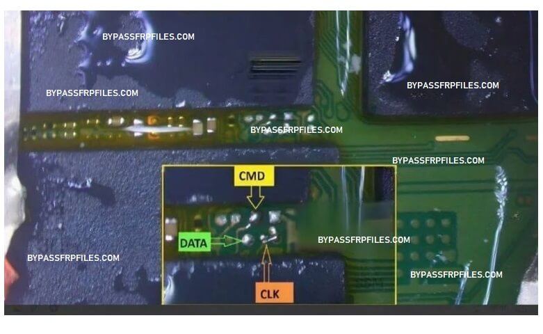 Vivo Y29S PD2443F ISP Pinout (UFS Chip)