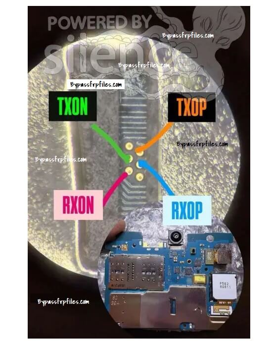 Samsung Galaxy A17 SM-A176B UFS ISP Pinout