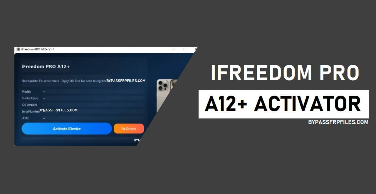 iFreedom PRO Activator V1.1 Free Download (A12+ Bypass)