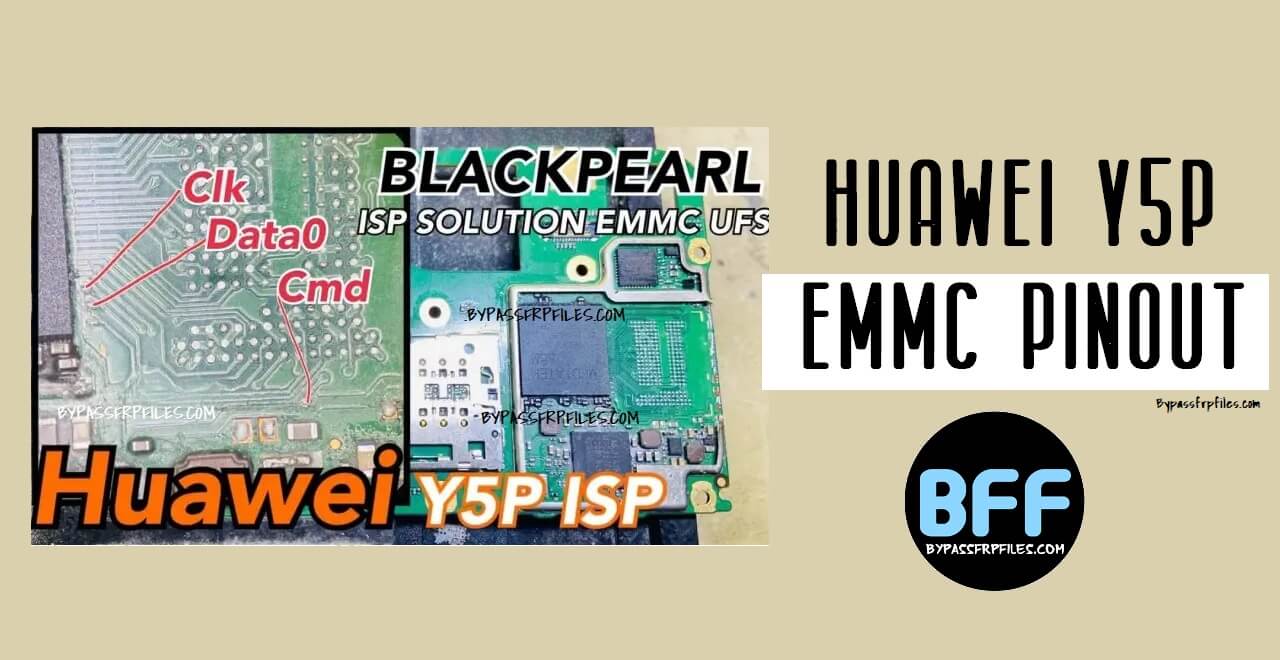 Huawei Y5p (DRA-LX9) ISP EMMC ISP PinOUT | Test Point