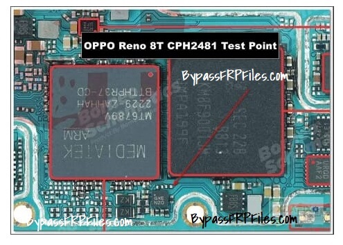 Oppo Reno 8T 4G CPH2481 Test Point – Force to MTK BROM Mode