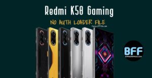 Xiaomi Redmi K50 Gaming No Auth Loader Download