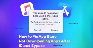 How to Fix App Store Not Downloading Apps After iCloud Bypass