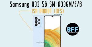 Распиновка ISP (UFS) для Samsung A33 5G SM-A336M/E/B