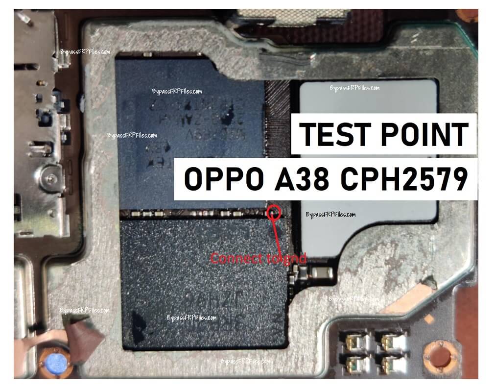 Oppo A38 CPH2579 Test Point – Force to MTK BROM Mode